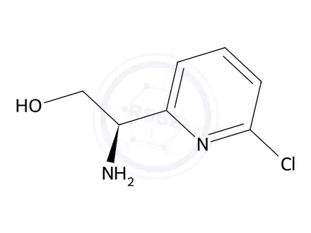 Chemical structure of (R)-2-Amino-2-(6-chloropyridin-2-yl)ethan-1-ol