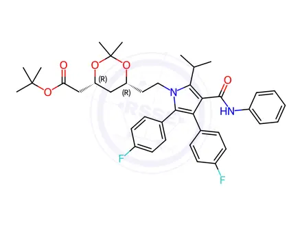 Chemical structure of Atorvastatin Impurity 66