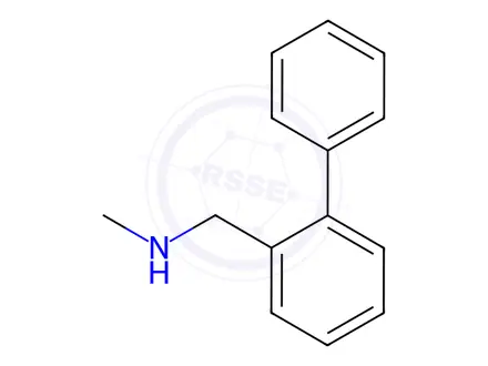 Chemical structure of N-Methyl-2-biphenylmethylamine