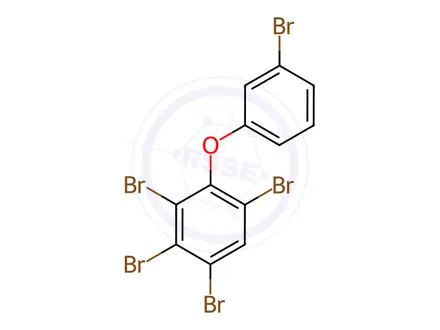 Chemical structure of 2,3,3',4,6-Pentabromodiphenyl Ether