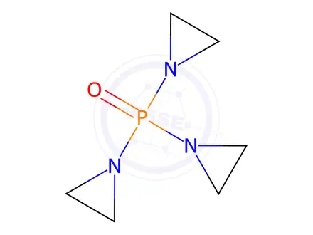 Chemical structure of Triethylenephosphoramide