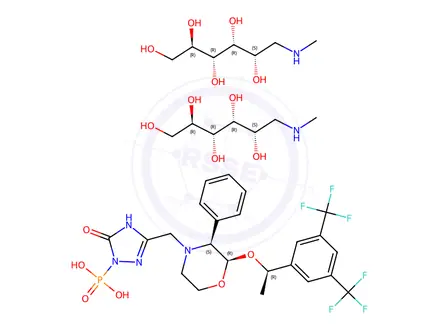 Chemical structure of Fosaprepitant Dimeglumine Impurity 10
