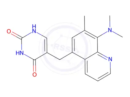 Chemical structure of Baquiloprim Impurity 2