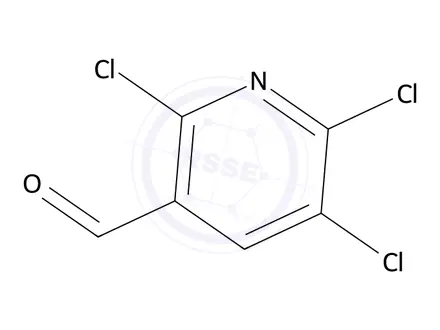 Chemical structure of 2,5,6-Trichloronicotinaldehyde