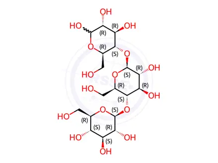 Chemical structure of D-Cellotriose