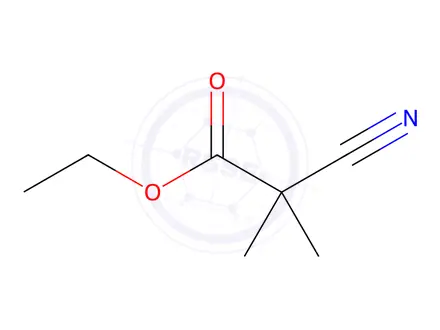 Chemical structure of Ethyl 2,2-Dimethylcyanoacetate