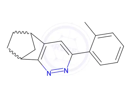 Chemical structure of 3-(o-Tolyl)-5,6,7,8-tetrahydro-5,8-methanocinnoline