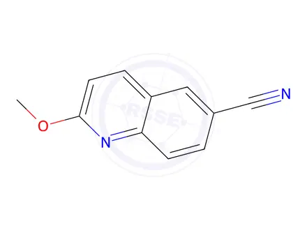 Chemical structure of 2-Methoxyquinoline-6-carbonitrile