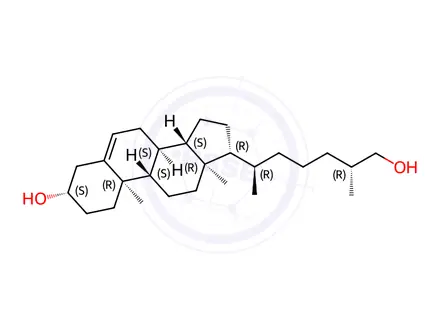 Chemical structure of 27-Hydroxy-Cholesterol