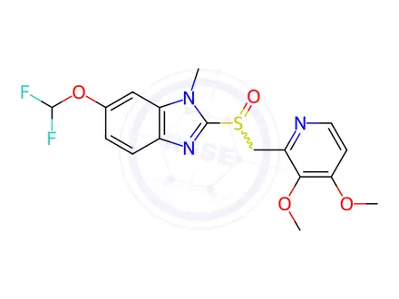 Chemical structure of Pantoprazole EP Impurity F