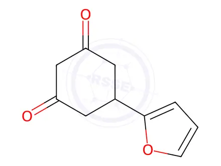 Chemical structure of 5-(Furan-2-yl)cyclohexane-1,3-dione