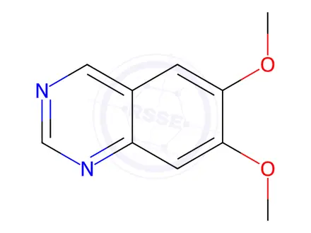 Chemical structure of 6,7-Dimethoxyquinazoline