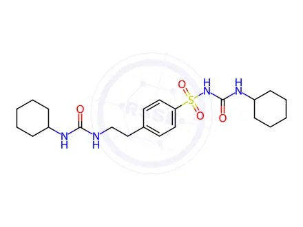 Chemical structure of Glipizide EP Impurity I