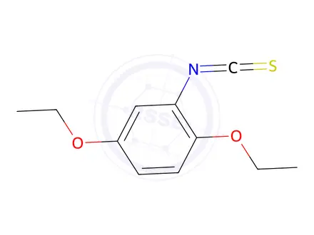 Chemical structure of 1,4-diethoxy-2-isothiocyanatobenzene