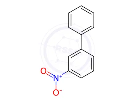 Chemical structure of 3-Nitrodiphenyl Solution in Toluene