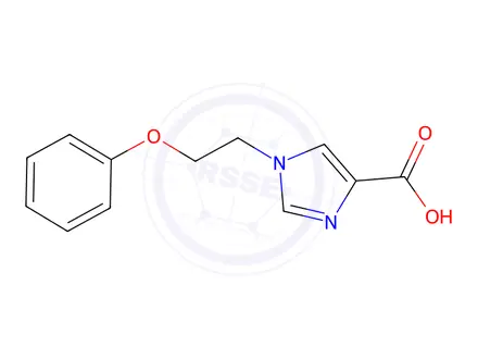 Chemical structure of 1-(2-Phenoxyethyl)-1h-imidazole-4-carboxylic Acid