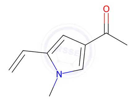 Chemical structure of 1-(1-Methyl-5-vinyl-1H-pyrrol-3-yl)ethanone