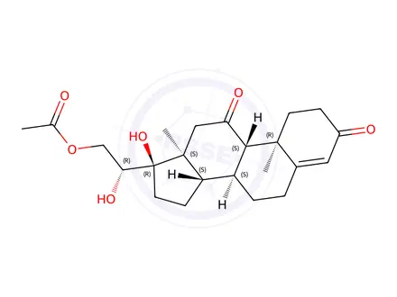 Chemical structure of Hydrocortisone Impurity 58