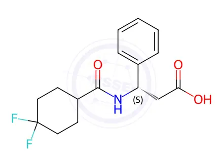 Chemical structure of Maraviroc Impurity 5
