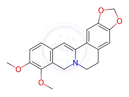 Chemical structure of Dihydroberbine