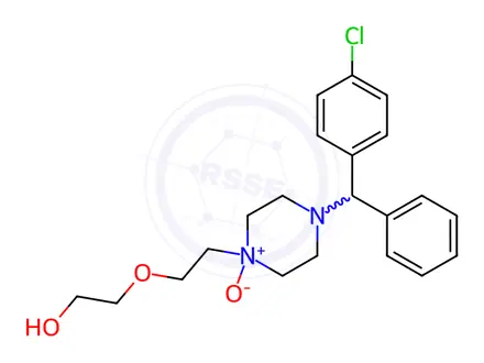 Chemical structure of Hydroxyzine N-Oxide