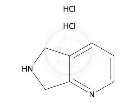 Chemical structure of Moxifloxacin Hydrochloride Impurity 238 Dihydrochloride