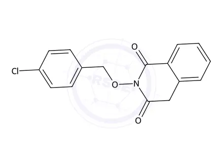 Chemical structure of 2-((4-Chlorobenzyl)oxy)isoquinoline-1,3(2H,4H)-dione