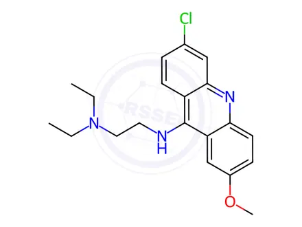 Chemical structure of Mepacrine Impurity 193