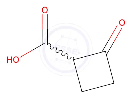 Chemical structure of 2-Oxocyclobutanecarboxylic acid