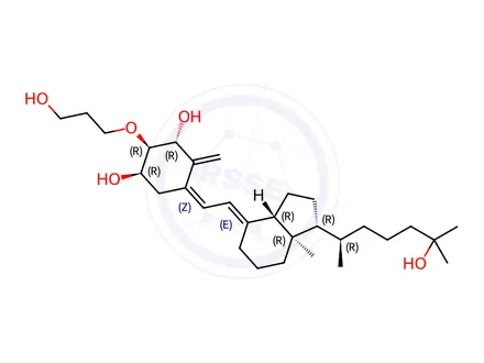 Chemical structure of Eldecalcitol