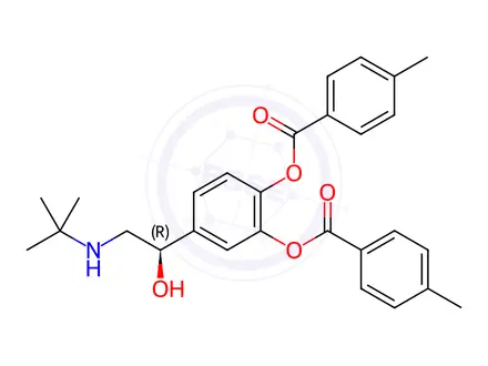 Chemical structure of Bitolterol Impurity 1