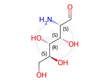 Chemical structure of Glucosamine Hydrochloride Impurity 6 Monomer