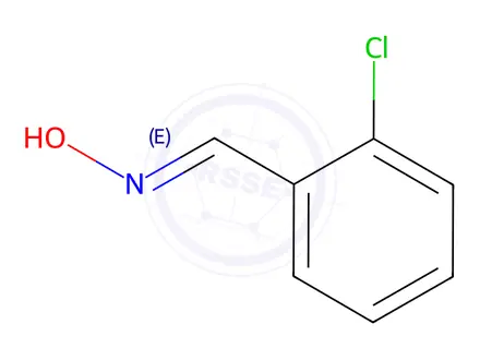 Chemical structure of 2-Chlorobenzaldehyde oxime