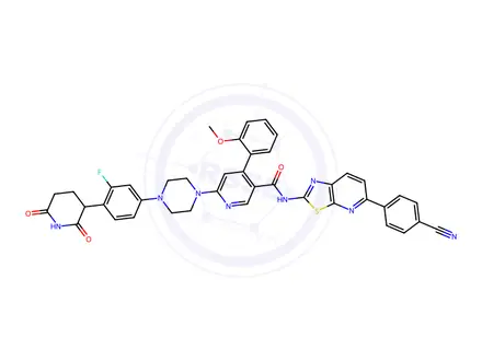 Chemical structure of Folic Acid EP Impurity D Sodium Salt
