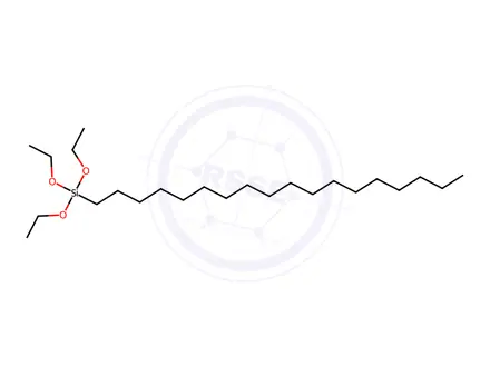 Chemical structure of Octadecyltriethoxysilane