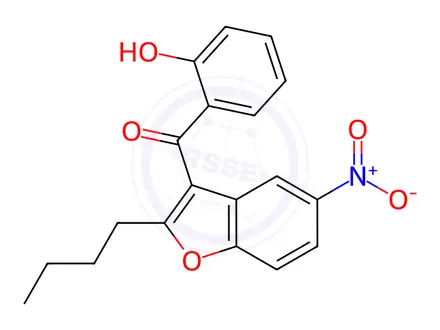 Chemical structure of Dronedarone Impurity 45