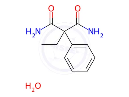Chemical structure of Primidone EP Impurity A (Monohydrate Salt)