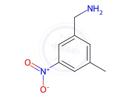 Chemical structure of (3-Methyl-5-nitrophenyl)methanamine