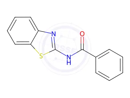 Chemical structure of N-(Benzo[d]thiazol-2-yl)benzamide