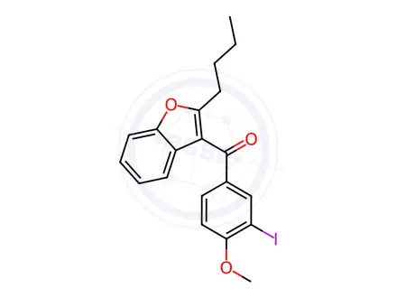 Chemical structure of Amiodarone Impurity 41