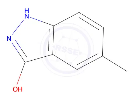 Chemical structure of 5-Methyl-1H-indazol-3-ol