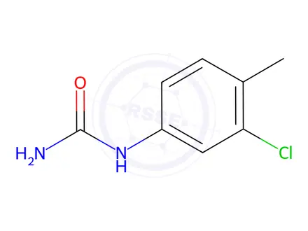 Chemical structure of 1-(3-Chloro-4-methylphenyl)urea