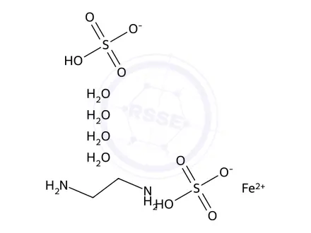 Chemical structure of Iron(II) Ethylenediammonium Sulfate Tetrahydrate