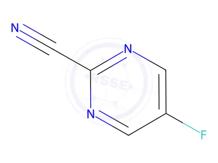 Chemical structure of 5-Fluoro-2-pyrimidinecarbonitrile