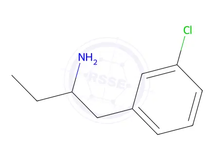 Chemical structure of 1-(3-CHLORO-PHENYL)-2-BUTANAMINE