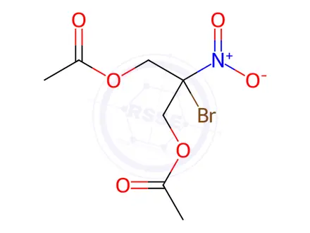 Chemical structure of 1,3-Diacetoxy-2-bromo-2-nitropropane
