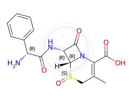 Chemical structure of Cefalexin Impurity 47