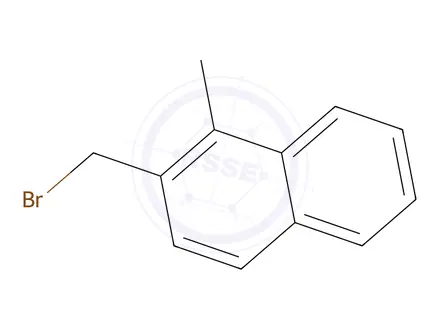 Chemical structure of 2-(Bromomethyl)-1-methylnaphthalene