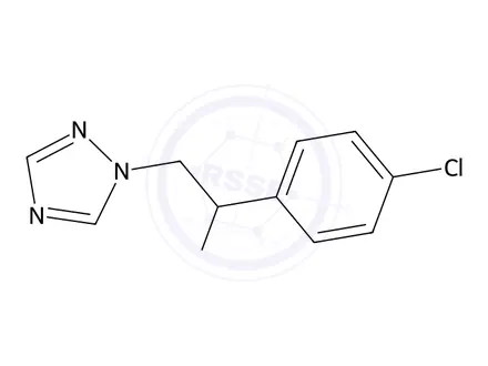 Chemical structure of 1-(4-Chlorophenyl)-2-(1h-1,2,4-triazol-1-yl)ethan-1-ol
