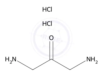 Chemical structure of Methylaminolevulinate Hydrochloride-Impurity A (Dihydrochloride Salt)